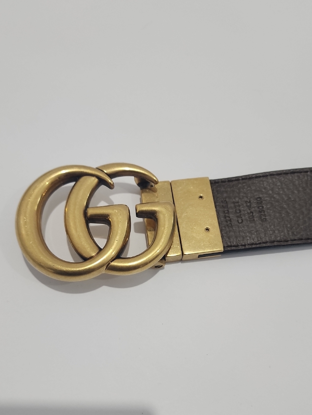 Gucci Reversible Double G Belt (SZ 105) - Picture 7 of 16